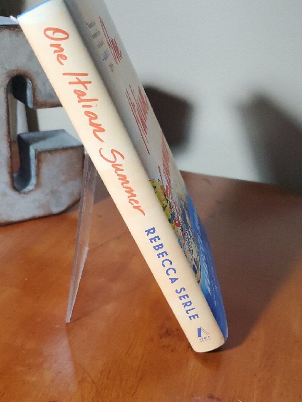One Italian Summer by Rebecca Serle - Beige, Red & Blue Cover - Picture 2 of 4